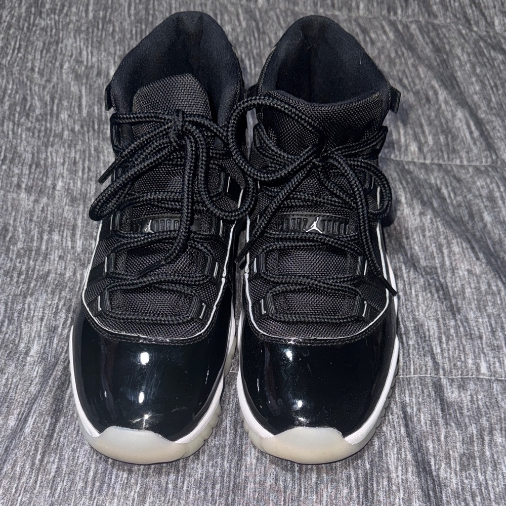 Jordan Kids Black and White Sneakers